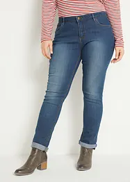 Jeans skinny elasticizzati, vita media, bonprix