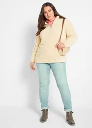 Jeans skinny elasticizzati, vita media, bonprix