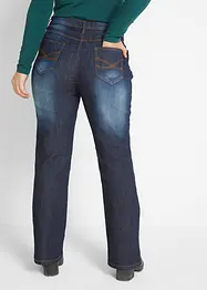 Jeans elasticizzati bootcut, vita media, bonprix