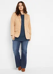 T-shirt lunga in puro cotone, bonprix