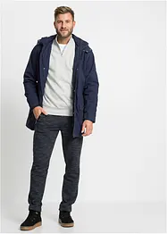 Felpa con colletto e zip, bonprix