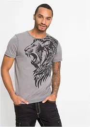 T-shirt in cotone slim fit, bonprix