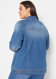 Giacca di jeans elasticizzata basic, John Baner JEANSWEAR