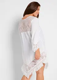 Tunica copricostume con pizzo, bonprix