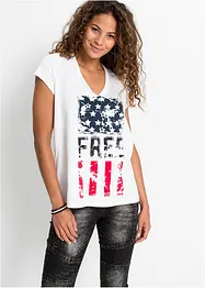 T-shirt in puro cotone, bonprix