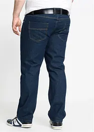 Jeans loose fit in denim robusto, straight, bonprix