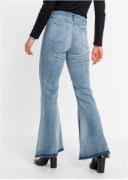 Jeans a zampa con poliestere riciclato, RAINBOW