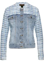 Giacca di jeans con tweed, bonprix