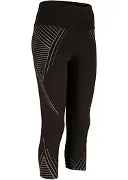 Leggings sportivi a pinocchietto con taschina, bonprix