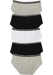 Slip con morbido cotone (pacco da 5), bonprix