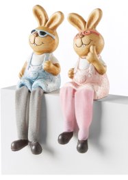 Coniglietti decorativi (set 2 pezzi), bpc living bonprix collection
