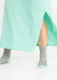 Camicia da notte lunga in puro cotone, bonprix
