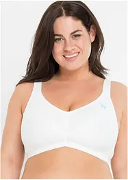 Reggiseno senza ferretto  con cotone biologico (pacco da 2), bonprix