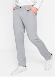 Pantaloni elasticizzati con elastico a righe slim fit straight, RAINBOW