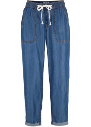 Jeans cropped in TENCEL™ Lyocell, John Baner JEANSWEAR