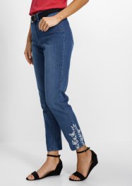 Jeans cropped ricamati, bpc selection