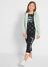 Leggings a pinocchietto con cotone biologico, bonprix