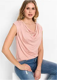 Maglia con scollo a cascata, bonprix