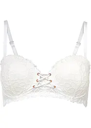 Reggiseno a balconcino in pizzo fine, bonprix