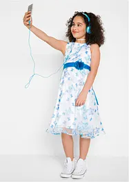 Abito elegante con organza, bonprix