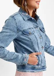 Giacca di jeans ricamata, bonprix