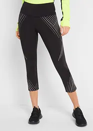 Leggings sportivi a pinocchietto con taschina, bonprix