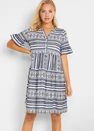 Abito di jersey in misto viscosa fluente, bonprix