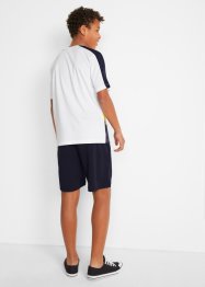 T-shirt e pantaloni corti sportivi (set 2 pezzi), bpc bonprix collection