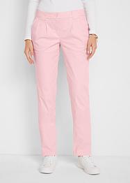 Pantaloni invernali con cintura a gamba larga in Cashmere elasticizzati alla cav