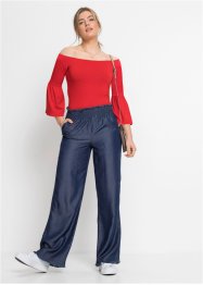 Jeans a zampa in TENCEL™ Lyocell, RAINBOW