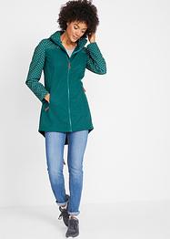 Softshell in fantasia, taglio aderente, impermeabile, bpc bonprix collection