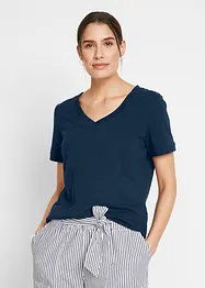 T-shirt in puro cotone, bonprix