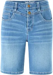 Bermuda in jeans elasticizzato, bonprix