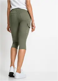 Pantaloni capri stile cargo, bonprix