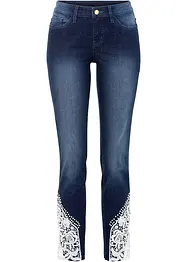 Jeans skinny con pizzo, bonprix