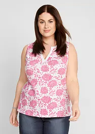 Top in jersey fantasia, bonprix