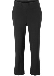 Pantaloni cropped in bengalina con elastico in vita, bpc bonprix collection