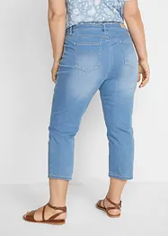 Jeans cropped elasticizzati comfort, bonprix