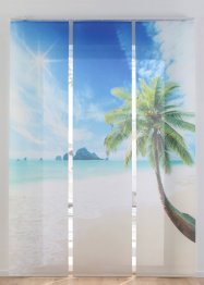 Tenda a pannello antiriflesso con paesaggio caraibico (pacco da 3), bpc living bonprix collection