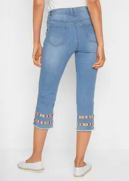 Jeans a pinocchietto con cinta confortevole, bonprix