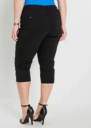 Pantaloni capri elasticizzati con elastico in vita, bonprix