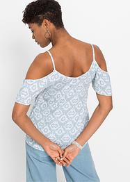 Maglia con cut-out con LENZING™ ECOVERO™, RAINBOW
