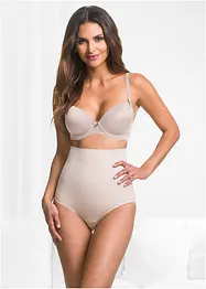 Slip alto senza cuciture con effetto modellante leggero, bonprix