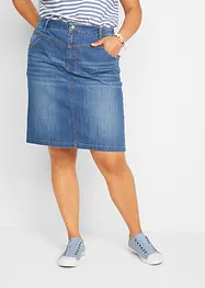 Gonna di jeans elasticizzata, bonprix