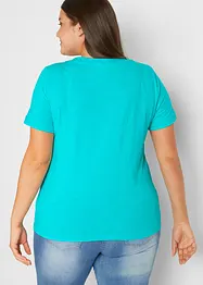 T-shirt con scollo a V, bonprix