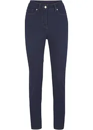 Pantaloni in twill elasticizzati con cinta comoda, slim fit, bonprix