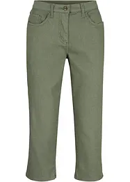 Jeans straight con cinta comoda, vita media, bonprix