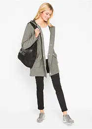 Parka in softshell con cappuccio, bonprix