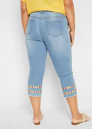 Jeans a pinocchietto con cinta confortevole, bonprix