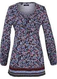 Maglia stile tunica in misto cotone e viscosa, bonprix